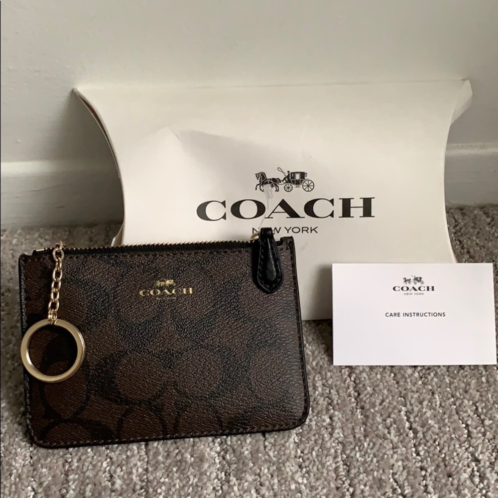 Coach card holder, never used